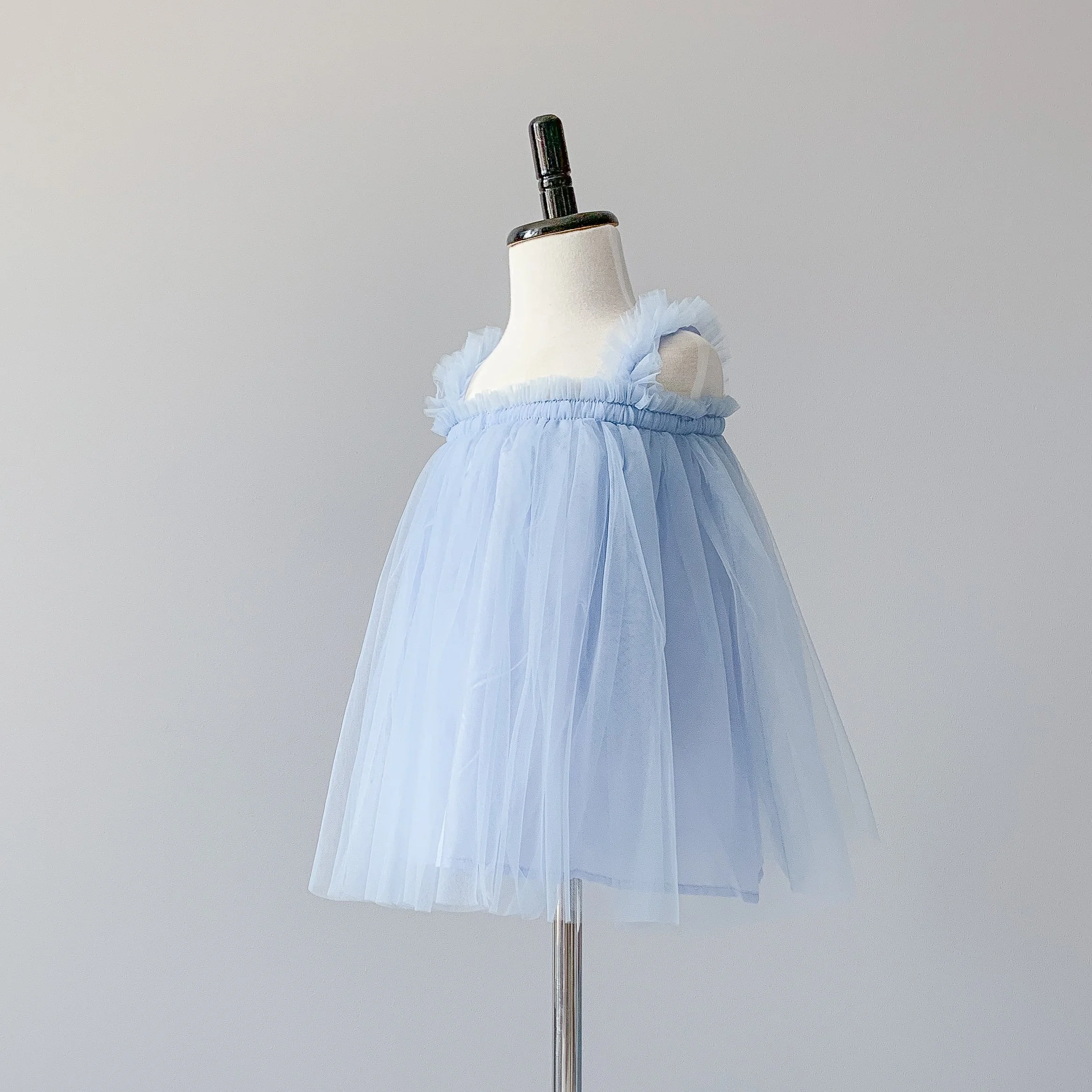 Baby Avery Blue Tulle shop with a heart BLUISH